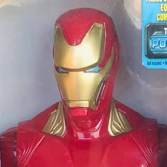 Marvel Avengers Titan Heroes Iron Man with Power FX Port 12" New in Box - Picture 8 of 10